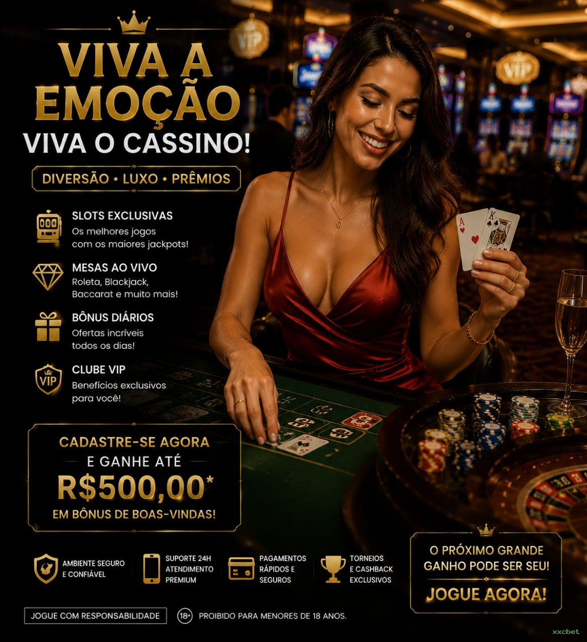 Roleta e blackjack xxcbet